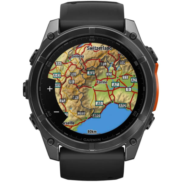 Garmin Fenix 8 — 51 мм AMOLED Slate Gray / Black — 4