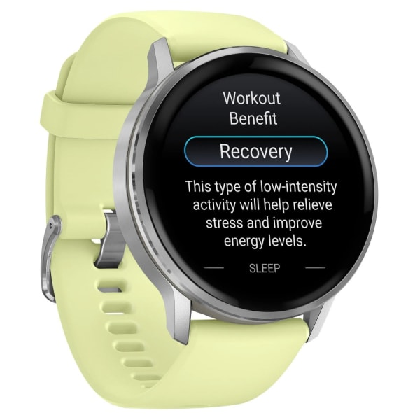 Garmin Venu 4 — 45 мм Silver / Citron — 11