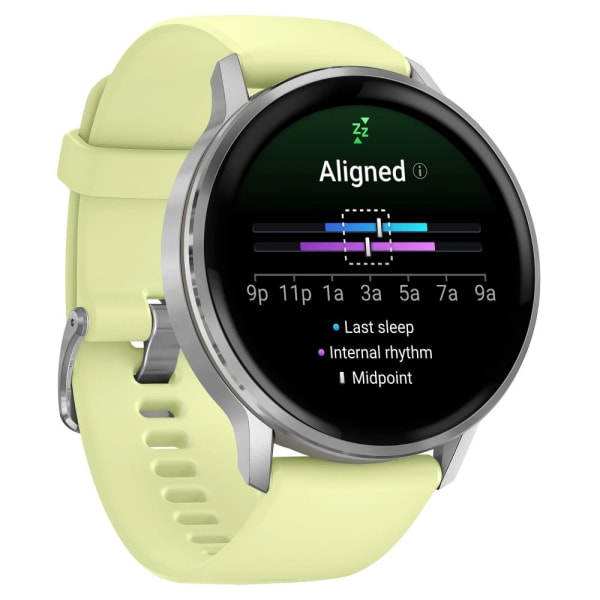 Garmin Venu 4 — 45 мм Silver / Citron — 5
