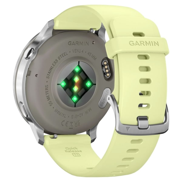 Garmin Venu 4 — 45 мм Silver / Citron — 7