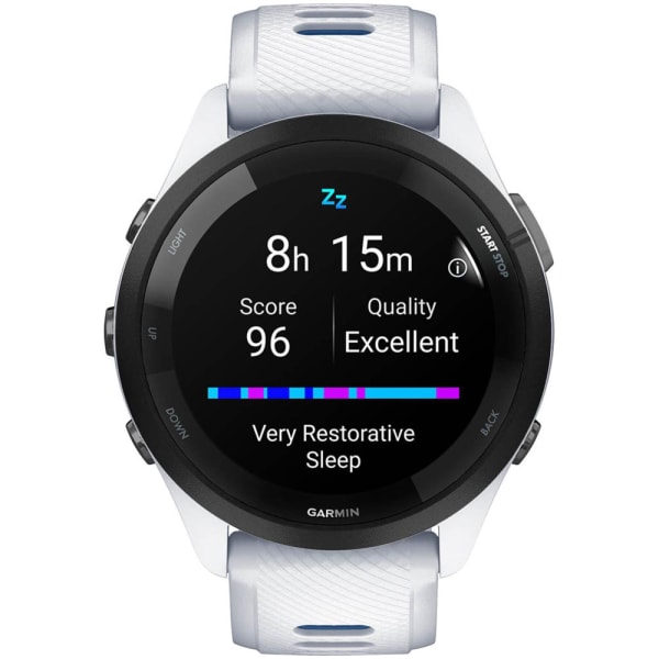 Garmin Forerunner 265 Whitestone / Tidal Blue — 4