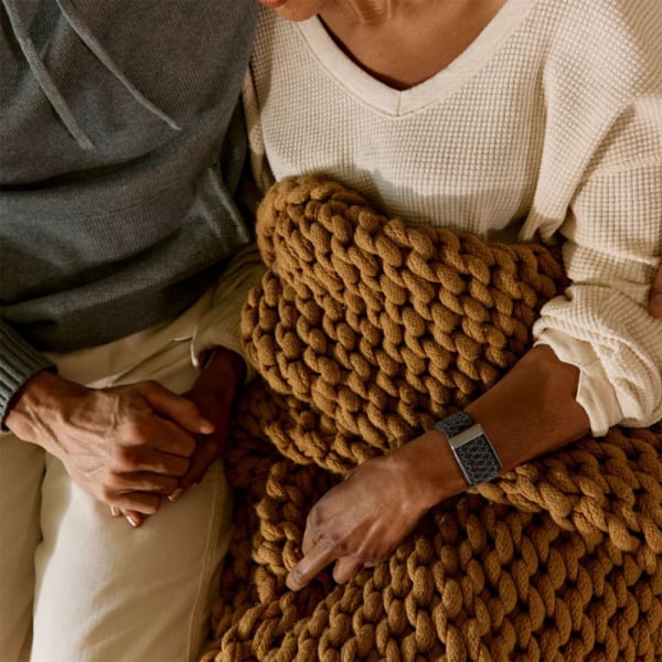 Кашемировый ремешок для WHOOP 5.0 CloudKnit Band Storm — 3
