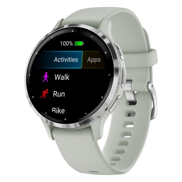 Garmin Venu 3S Silver / Sage Gray — 2