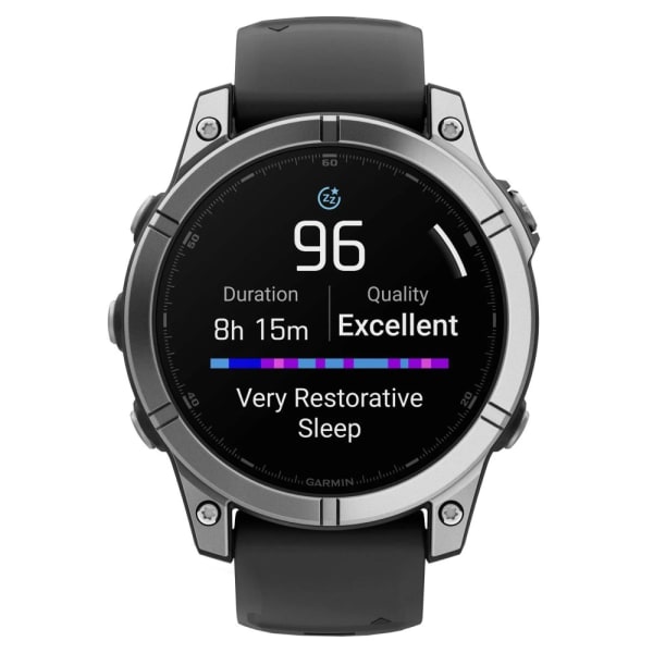 Garmin Fenix E — 47 мм AMOLED Stainless Steel / Black — 4