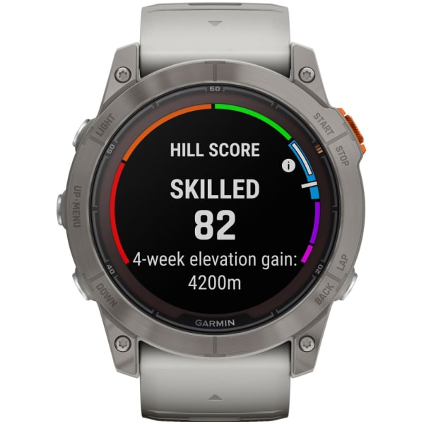 Garmin Fenix 7X Pro Sapphire Solar Titanium Fog Gray — 3