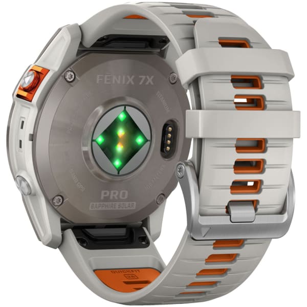 Garmin Fenix 7X Pro Sapphire Solar Titanium Fog Gray — 6
