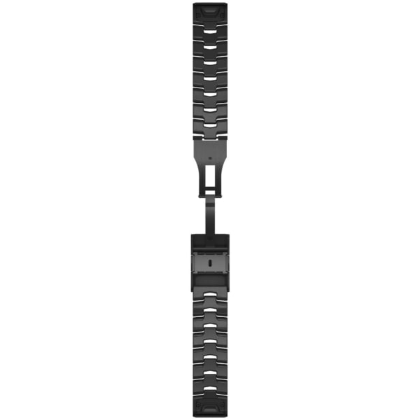 Титановый браслет Garmin QuickFit 22 мм Vented Titanium / Carbon Gray DLC Coating — 2
