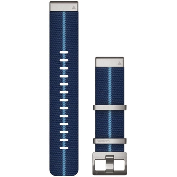Нейлоновый ремешок Garmin MARQ QuickFit 22 мм Jacquard Indigo (Синий)