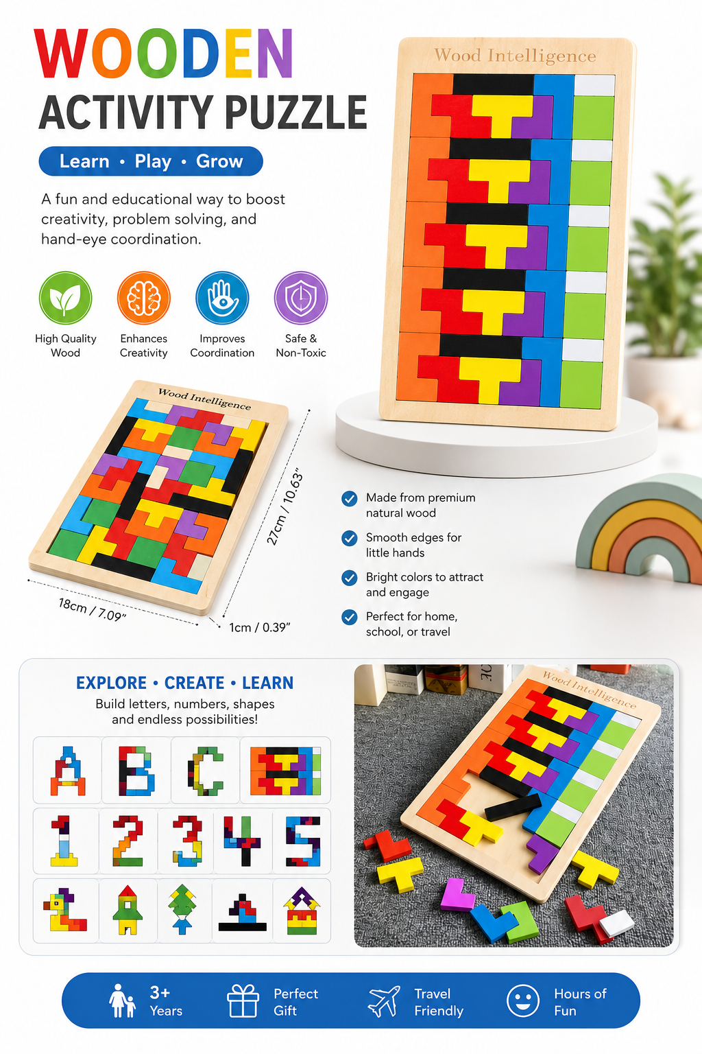 Wooden Puzzle Big