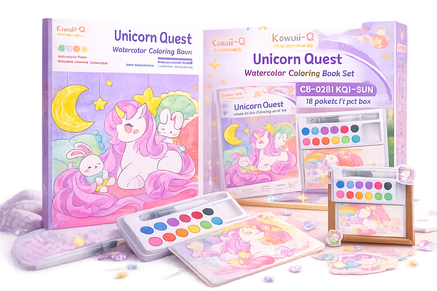 Unicorn Color Book