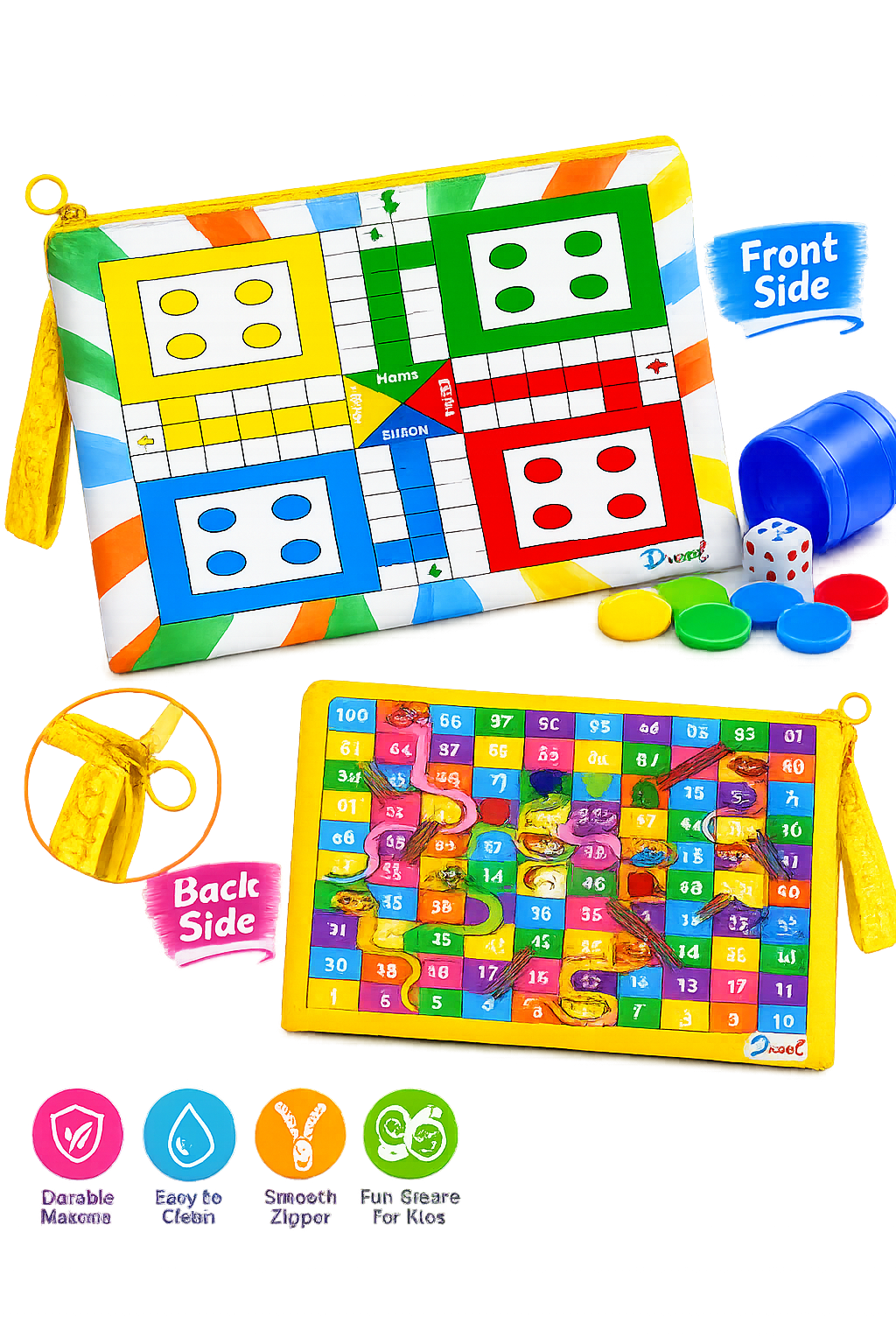 Ludo zipper game