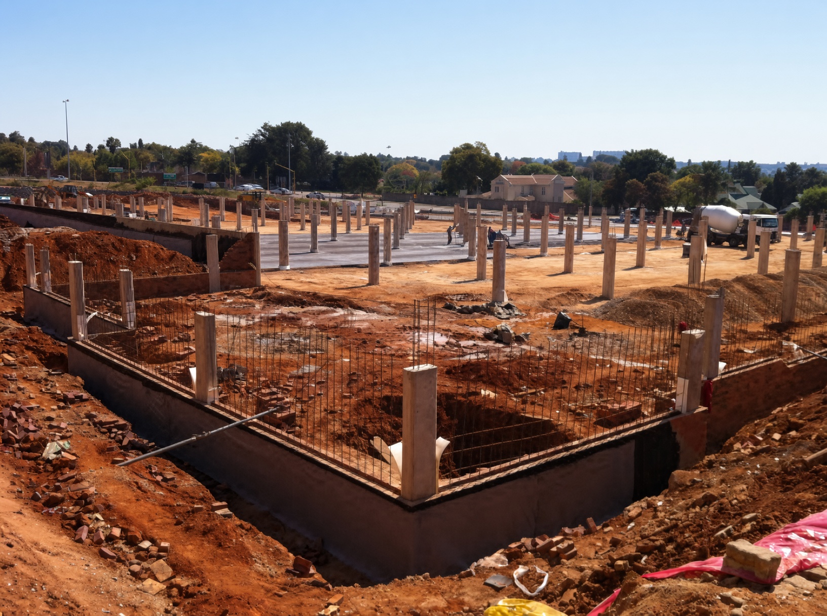 The Grove Shopping Centre Phase 2 concrete and bridge infrastructure