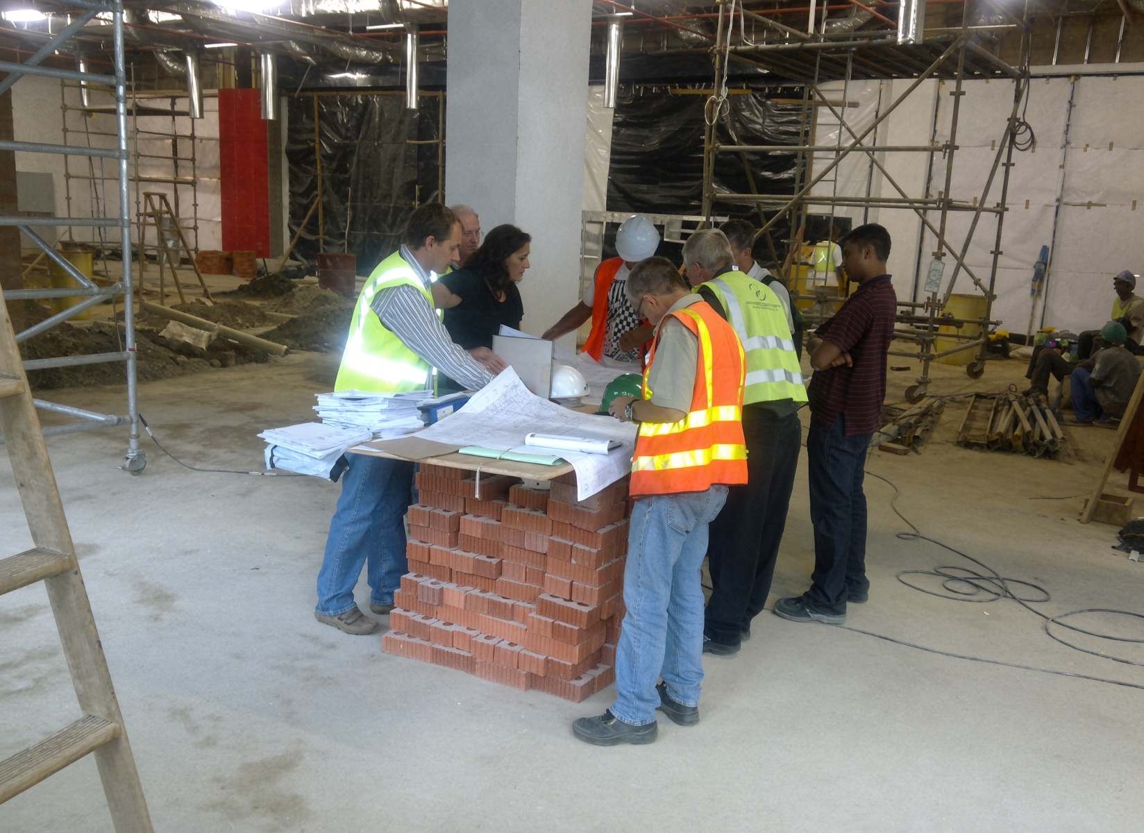 Woolworths King Shaka Airport airside fit-out and service installation in Durban
