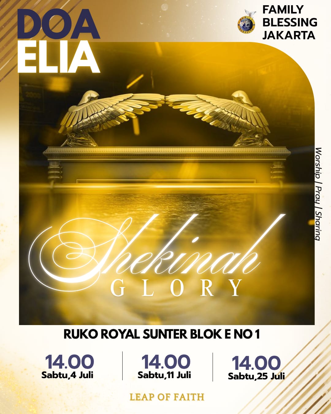 Cover event Doa Elia Family Blessing Jakarta