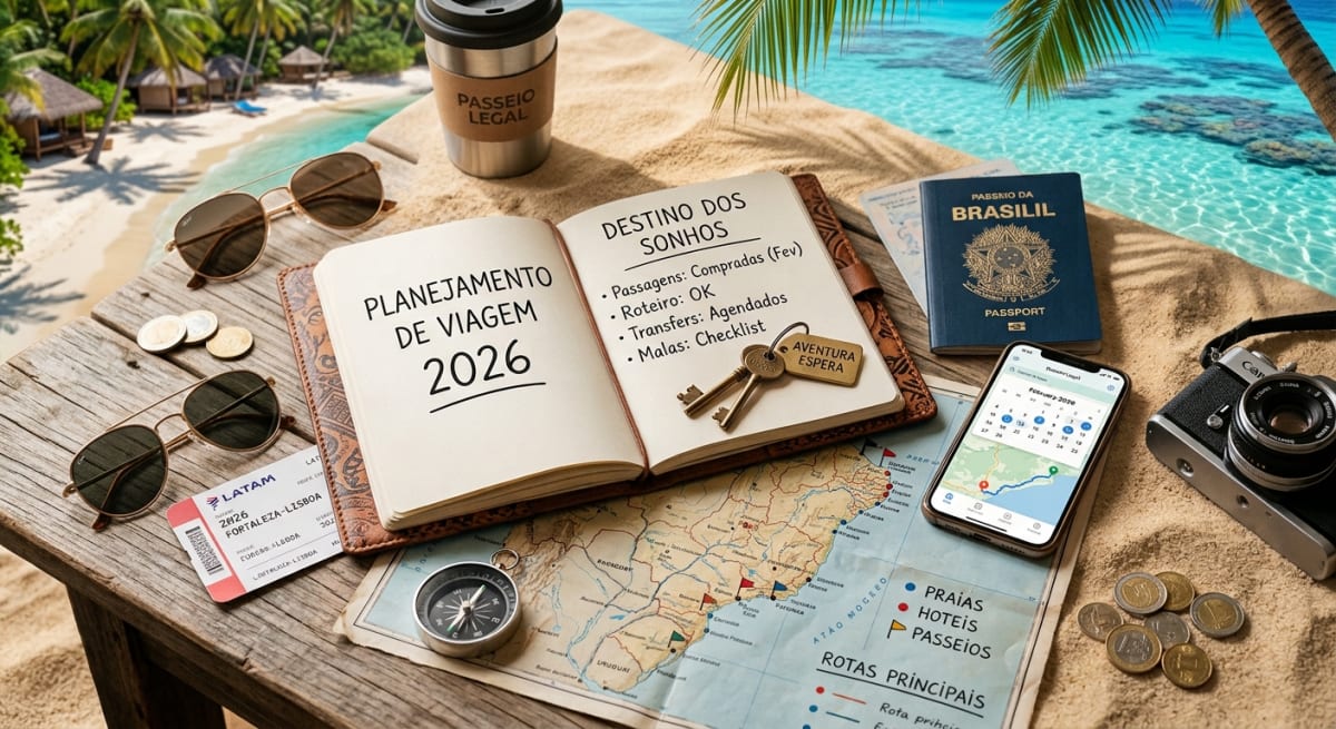 5 Dicas Imperdíveis para Planejar Sua Viagem dos Sonhos em 2026