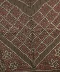 Grey Bandhani pure Cotton Dupatta