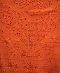 Saffron Bandhani pure Cotton Dupatta