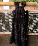 Black Bandhani pure Cotton Dupatta
