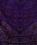 Purple Bandhani Pure Cotton Dupatta