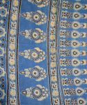 Ajrak Indigo Hand Block Print Dupatta