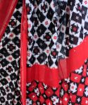 Double ikat cotton telia saree 002