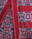 Double ikat cotton telia saree 0013