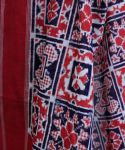 Double ikat cotton telia saree 0013