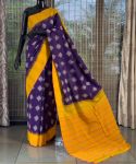 Double ikat pochampally saree 001