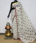 Gond Hand Painted Saree 003