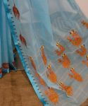 Bhil Hand Painted Saree 001