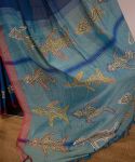 Bhil Hand Painted Saree 008