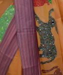 Bhil Hand Painted Saree 011