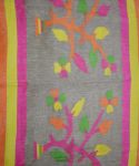 Linen Jamdani Handloom saree 006