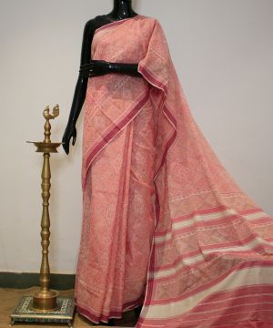 Single ikat cotton patola Saree 008