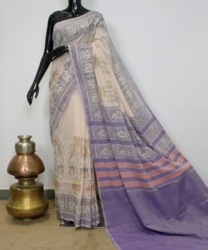 Single ikat cotton patola Saree 018