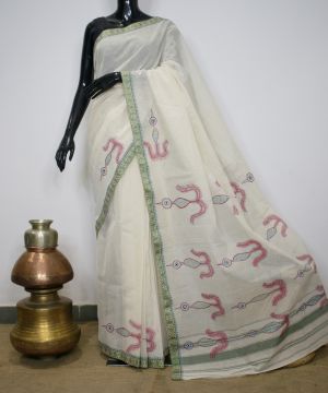 Bhil Hand Painted Saree 002