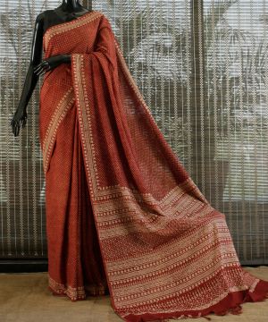 Jawariya Dana cotton saree 010