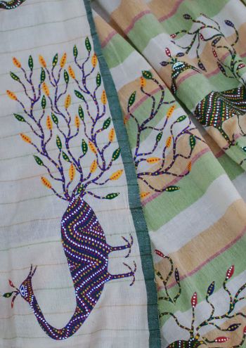 Bhil Hand Painted