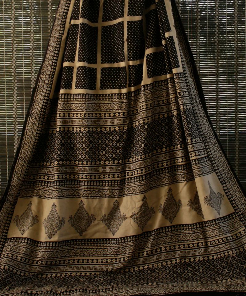 Jawariya Dana cotton saree 003