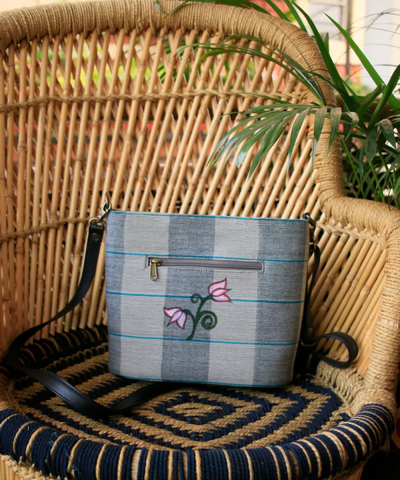 Pichwai Hand Painted Sling Bag 003