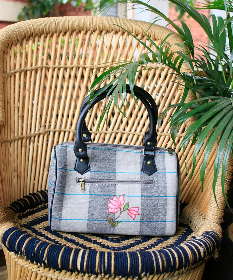 Pichwai Hand Painted Duffel Bag 001