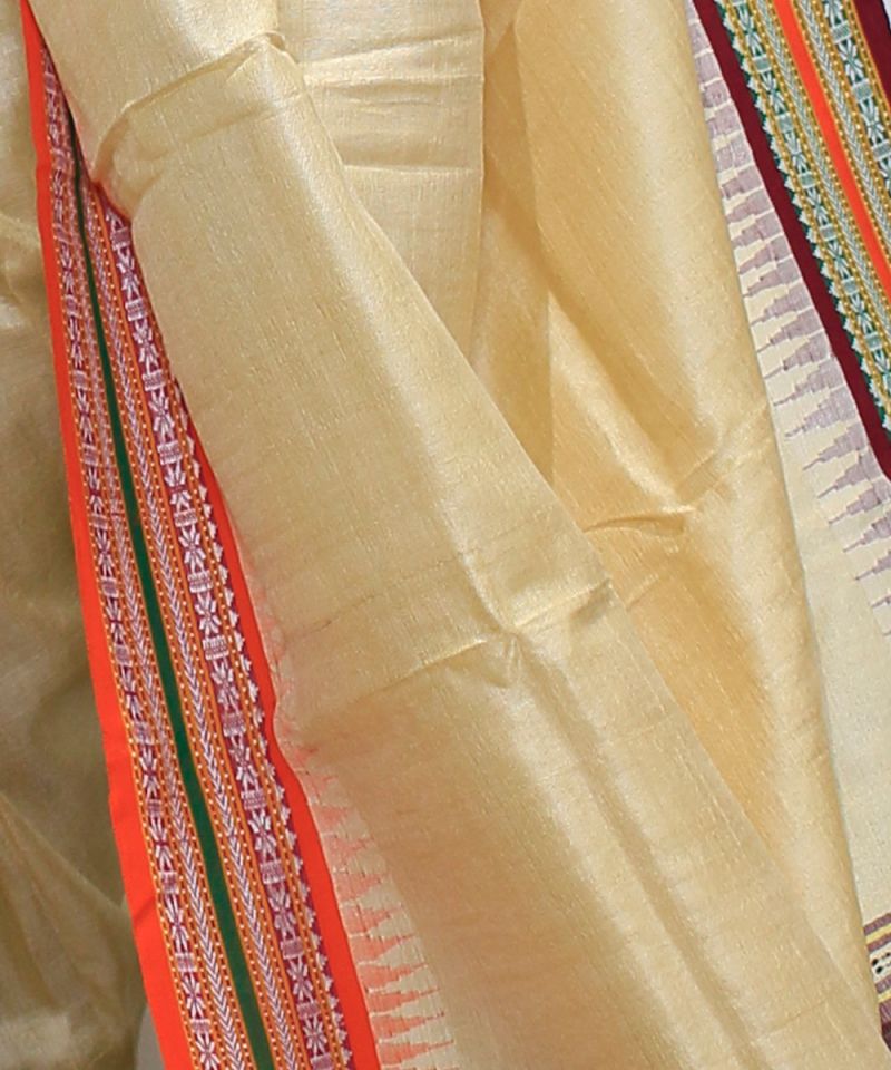 Karvati Kinar Vidarbha Tussar Saree 002