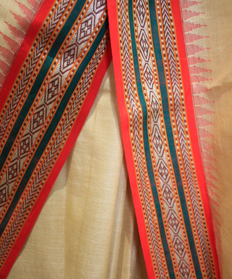 Karvati Kinar Vidarbha Tussar Saree 004