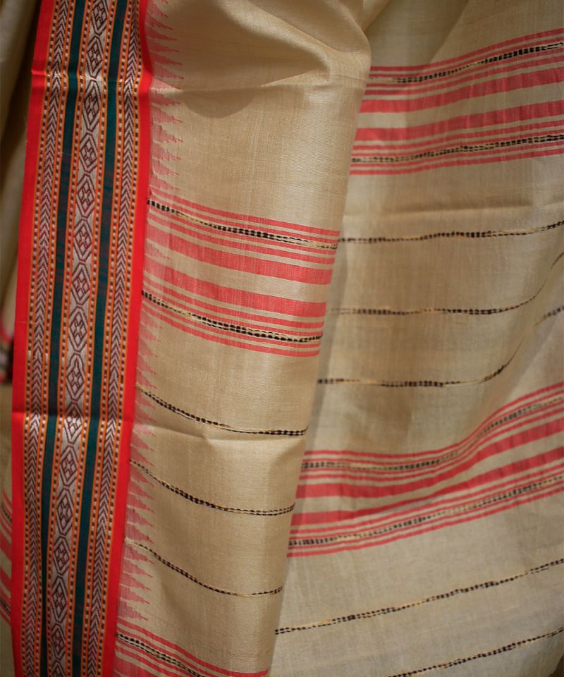 Karvati Kinar Vidarbha Tussar Saree 004