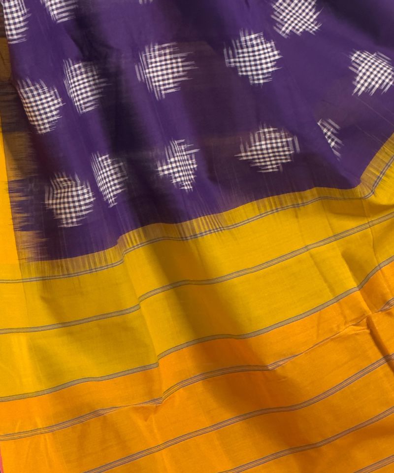 Double ikat pochampally saree 001