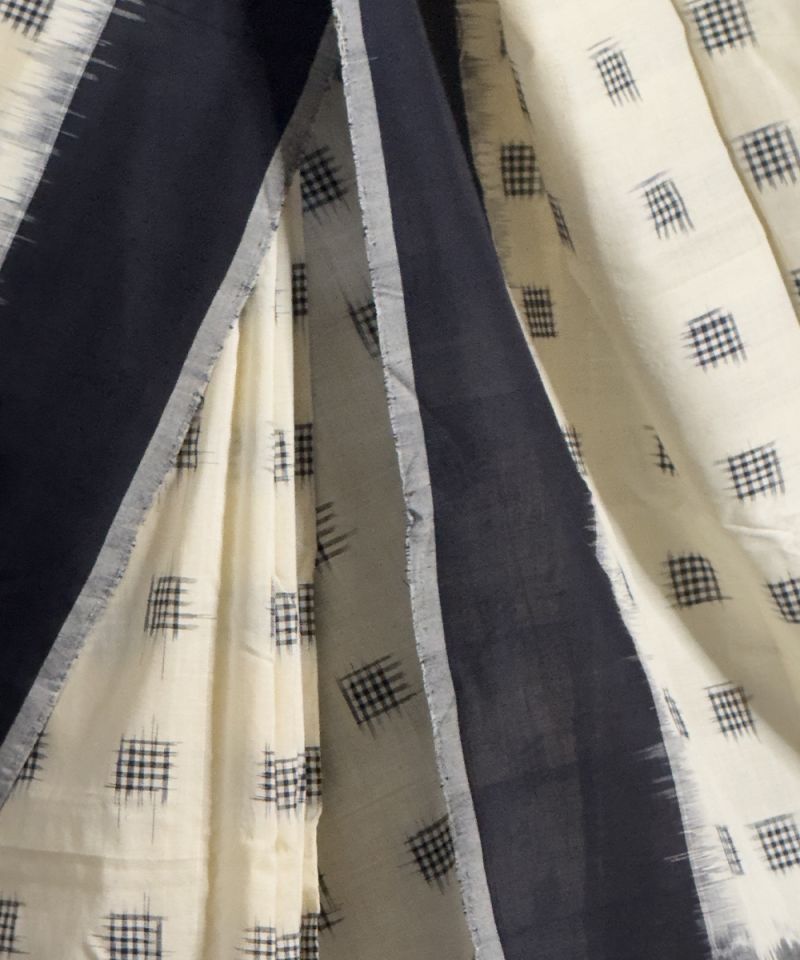 Double ikat pochampally saree 002