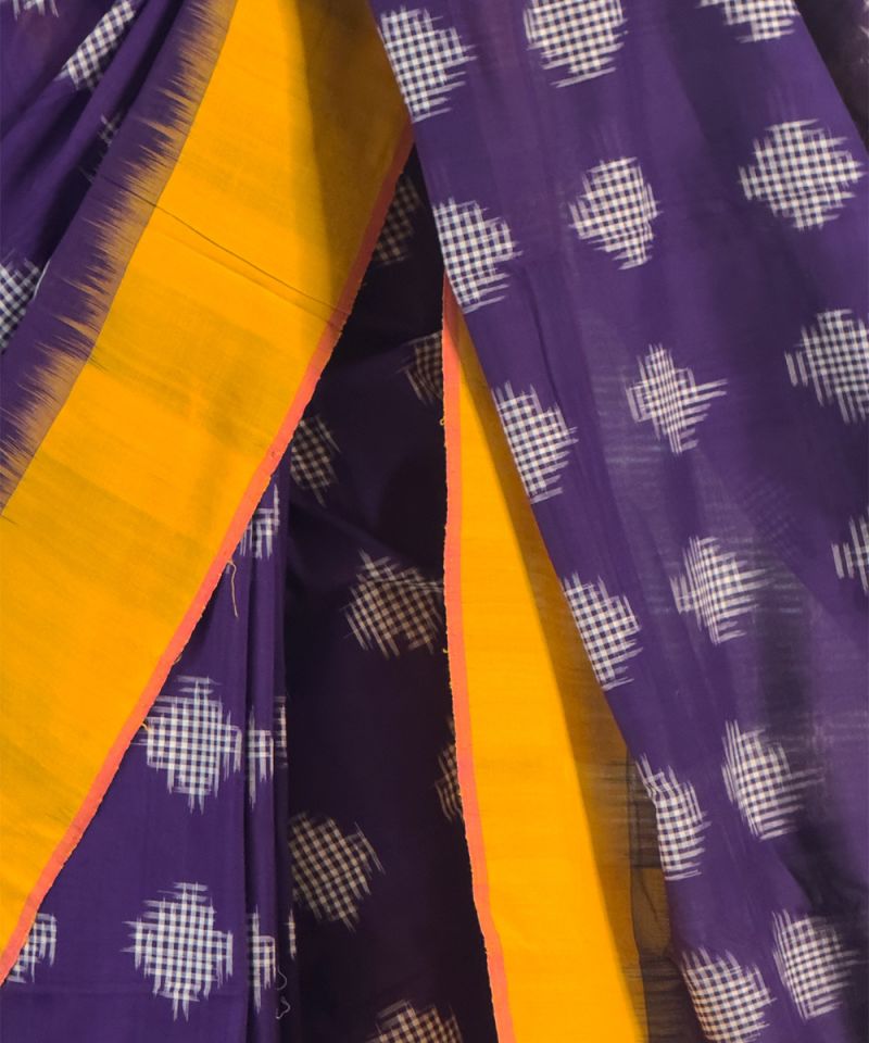 Double ikat pochampally saree 001