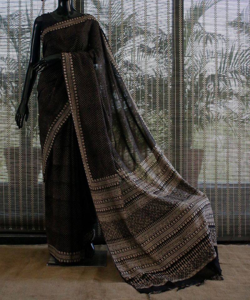 Jawariya Dana cotton saree 009