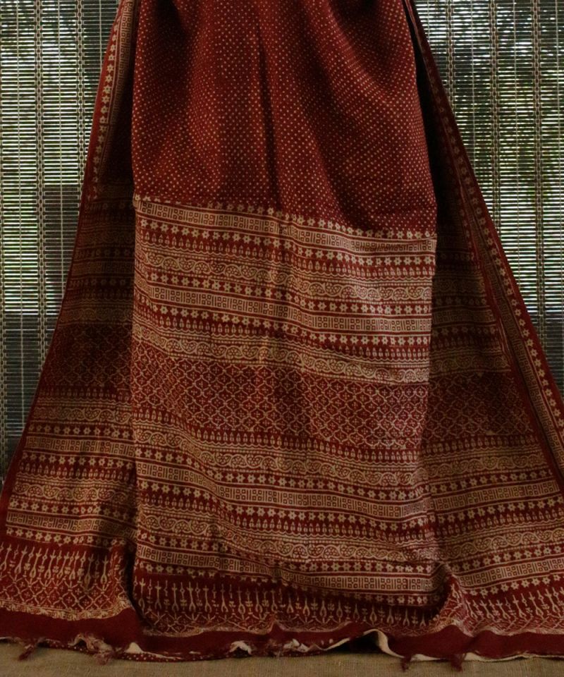 Jawariya Dana cotton saree 010
