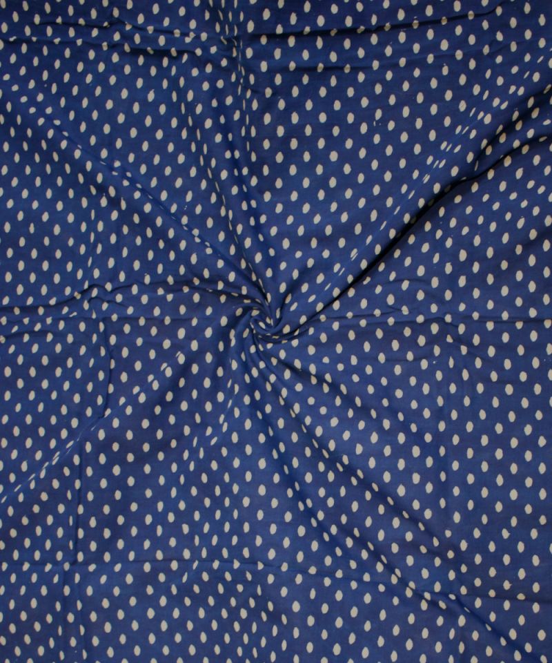 Bagru Hand Block Printed Saree 003